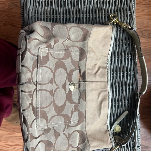 Coach Brown and Tan Women's Bag - Picture 10 of 10